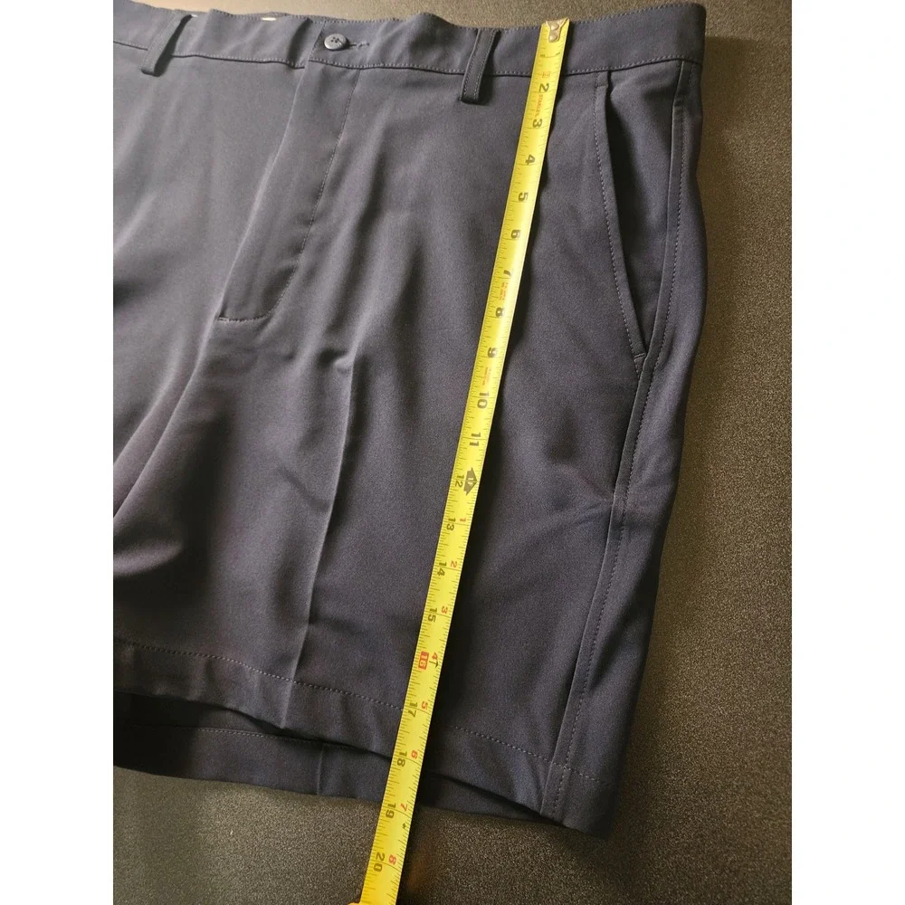 FootJoy FJ Mens Golf Shorts 38 Pleated Performance Stretch Navy Blue New